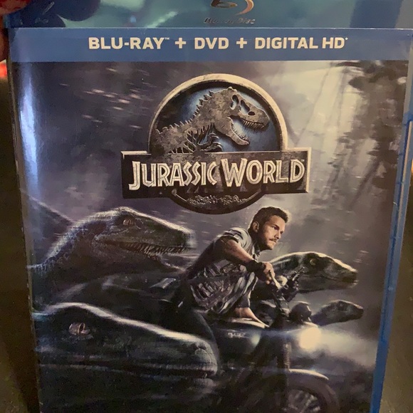 Media Jurassic World Bluray Plus Dvd Plus Digital Hd Poshmark
